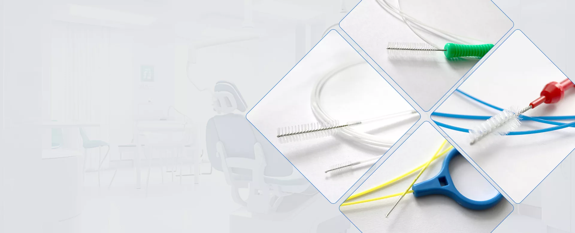စိတ်ကြိုက် Endoscope သန့်ရှင်းရေး Brush ထုတ်လုပ်သူ